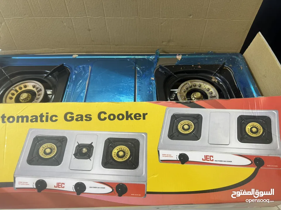 بوتجاز سطحي كهرباء  طباخ  Gas cooker