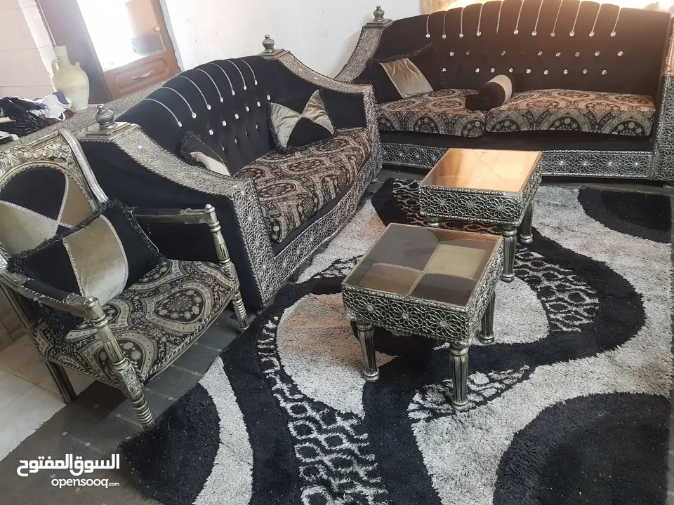 طقم  مستعمل 9 مقاعد