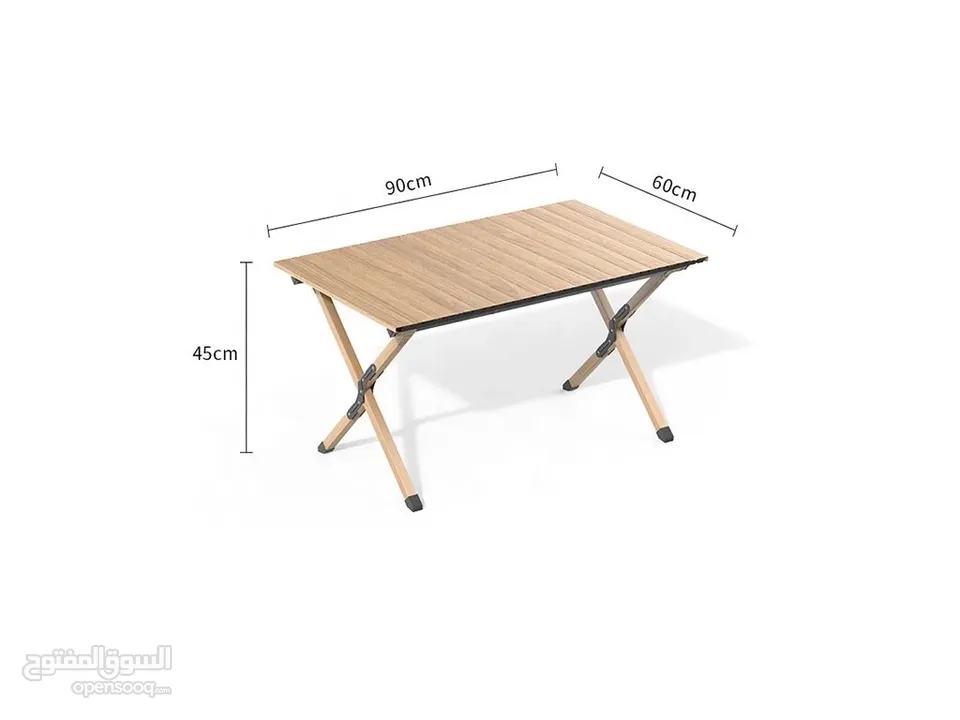 طاولة ألمنيوم قابلة للطي ( الاسعار في الصور والتفاصيل)