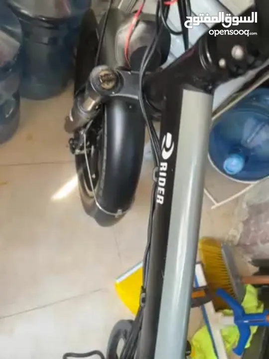 بسكليت كهربا رايدر 48v 13 a مستعمل بس إسبوعين