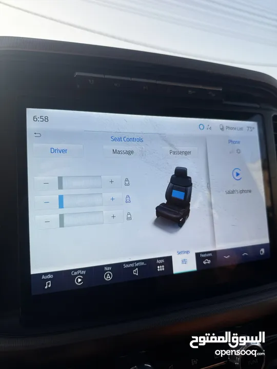 ford f150 platinum 2022 hybrid 3500 cc powerboost  بلاتينيوم لون كحلي و داخلية مميزة لون كاميل