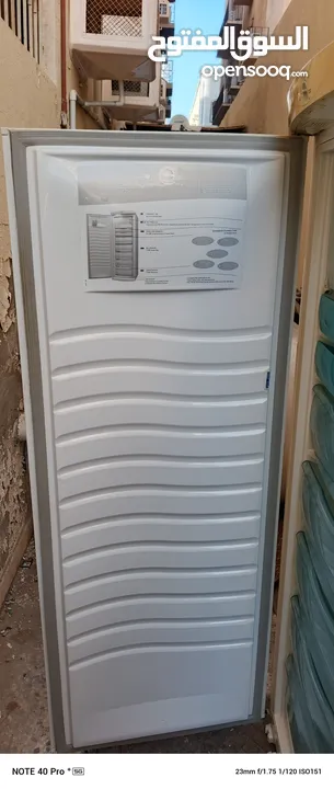 one door freezer good condition