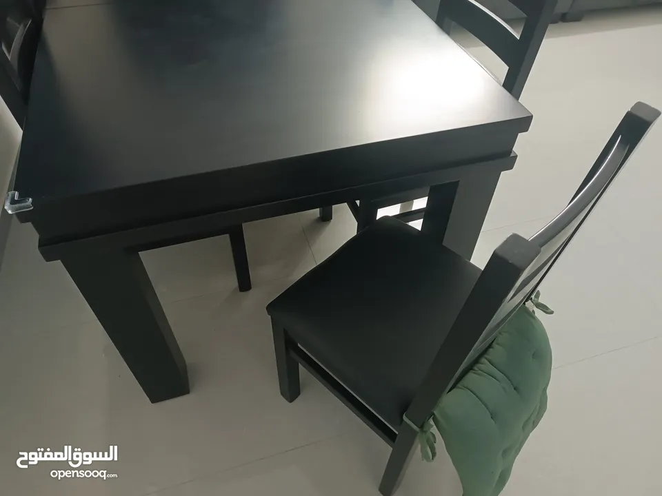 طاولة سفرة خشب زان