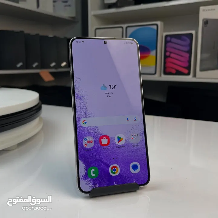 اخو الجديد Samsung S22 plas 5G رام 16 جيجا 128 عربي شرق اوسط هدية كفر وشاحن الاصلي ولزقة متوفر توصيل