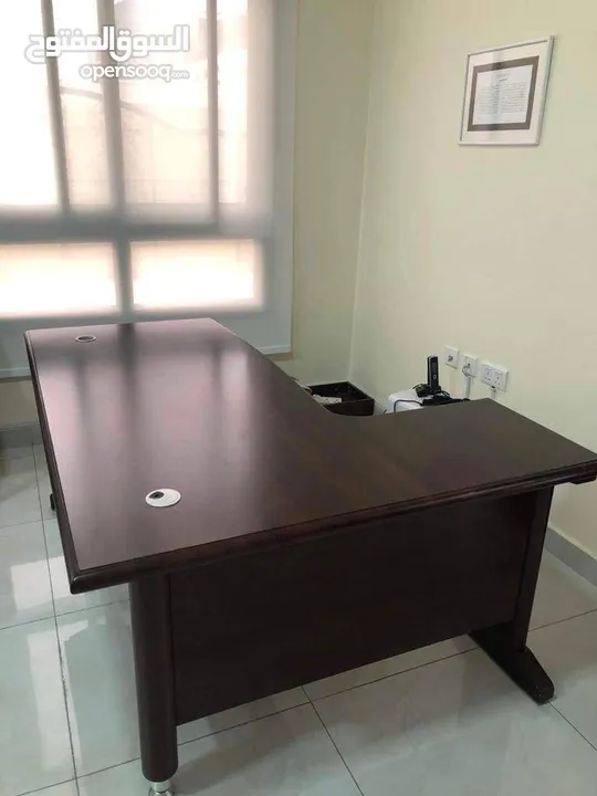 Wide, Big, strong & Tough L-Shape Office Desk