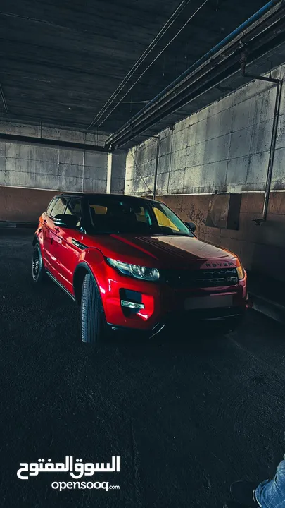 رينج روفر ايفكو موديل 2013 لون نبيذي
