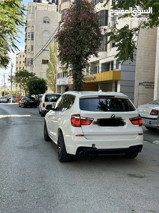 للبيع كاش فقط  Bmw x3  M مطور 2000 توين تيربو 245 حصان  مديل 2016 ترخيص 2015 كاش فقط