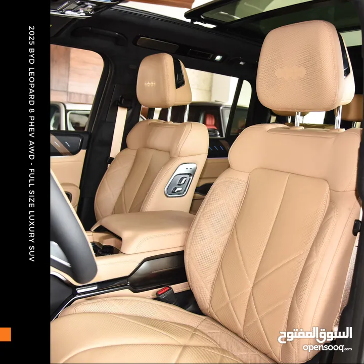 بي واي دي ليوبارد 8 بلج ان هايبرد 2025 BYD Leopard 8 PHEV AWD - Full Size Luxury Off-Road SUV