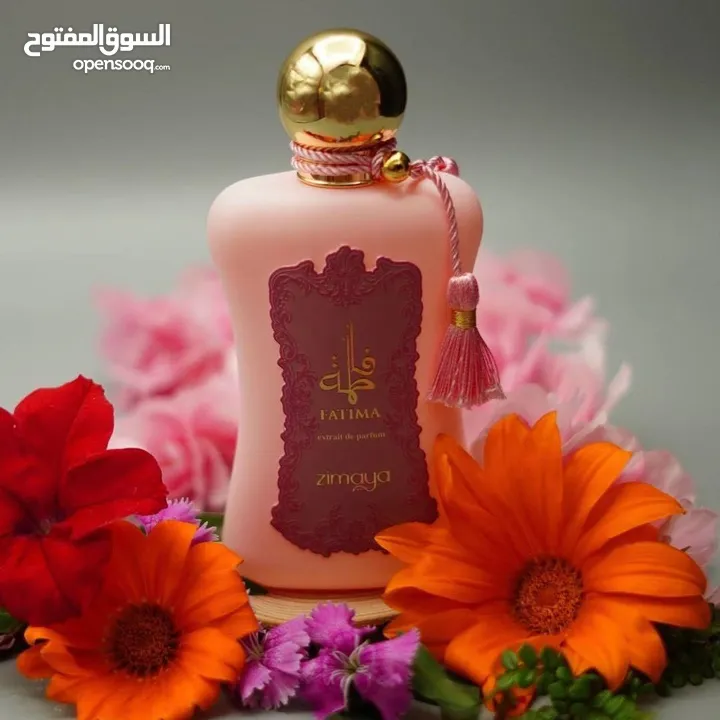 عطر فاطمة زيمايا  لمسة فخامة تأخذك لعالم الأناقة والرفاهية استمتعي بسحر لا يُقاوم مع عطر فاطمة .