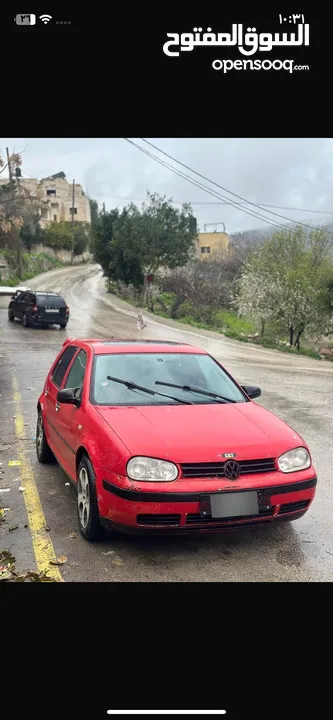 جولف موديل2000 ماطور جير كلو مية المية سيارة بالصلاة عالنبي ناقصها شفير