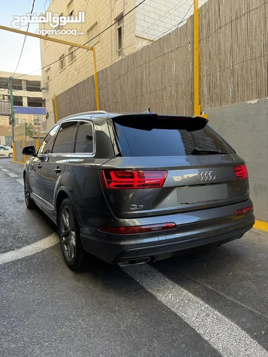 جيب audi Q7 Sline ترخيص 2017