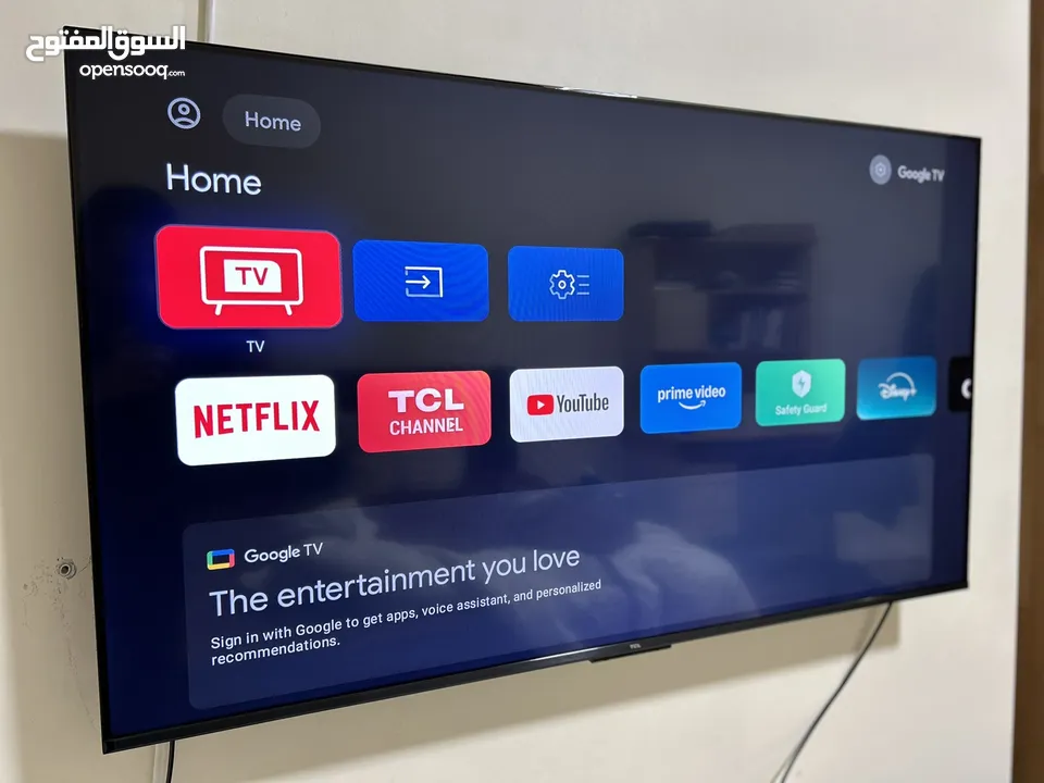 شاشة TCL p755 حجم 50 انش