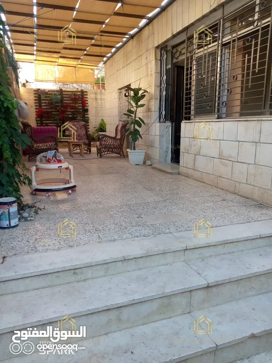 شقة فارغة أو مفروش أرضي مع ترس ومدخل مستقل