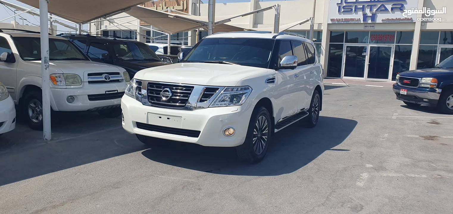 Nissan patrol platinum 2018 V6 Full options