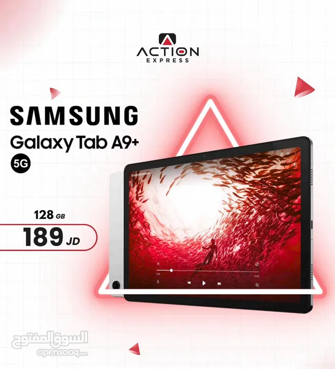 SAMSUNG TAB A9 PLUS 5G 8RAM 128GB