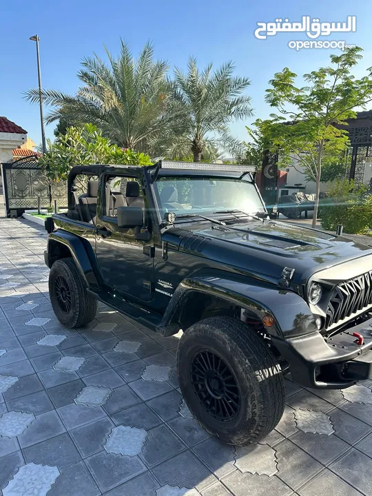 Jeep wrangler sahara 2014 Gcc