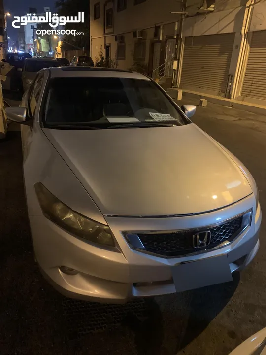 Honda Accord cope 2009 full option car with perfect condition.