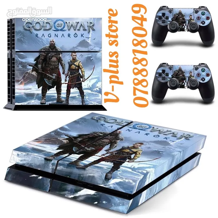 Ps4 fat بلاي ستيشن فور فات  بلايستيشن 4 فات مكفول لمدة سنة