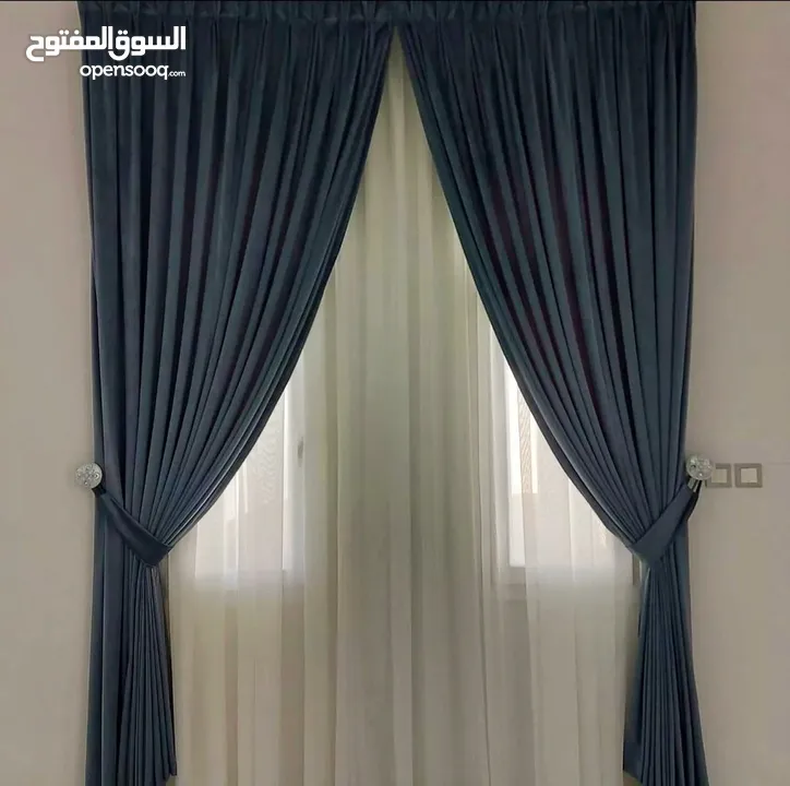 Curtains Shop / We Making All Type New Curtains - Rollers - Blackout With Fixing Anywhere Qatar