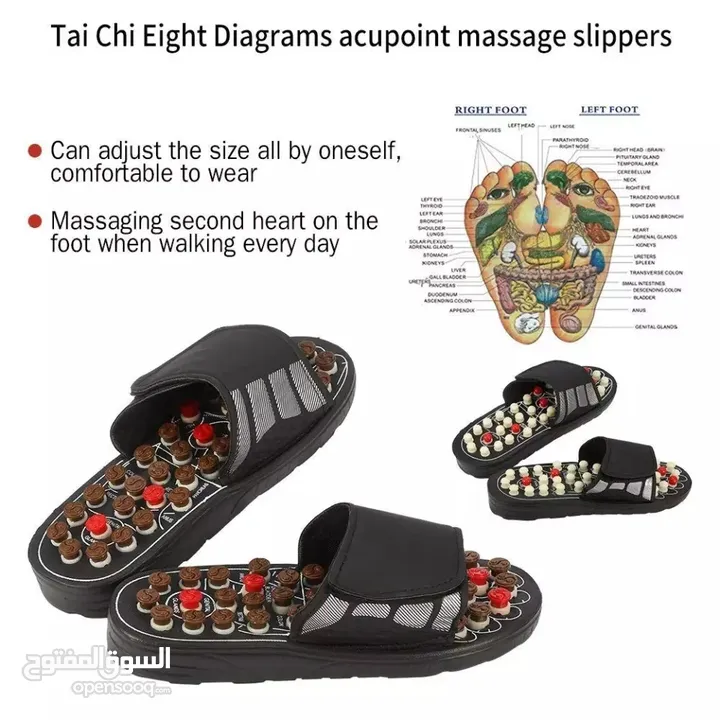 حذاء المساج الطبي Massage Slipper شبشب مساج تدليك القدمين
