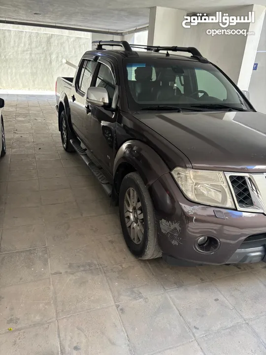 بكب اب نيسان نافارا موديل 2012 فحص 6 سيليندر للبيع كاش في عمان /الأردن