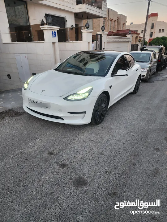 تيسلا 3 محركين اوروبي جمرك جديد مدخلين شحن 500 بيرفورمينس