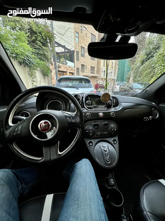 Fiat 500e كهرباء فل كامل 2017