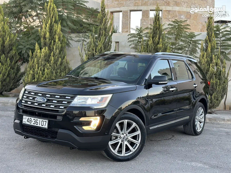 FORD EXPLORER 2016 (LIMITED) 4WD فحص كامل فل كامل اعلى صنف