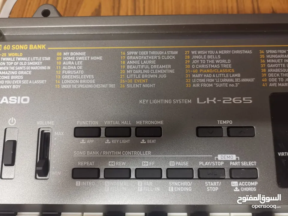 Casio lk 265