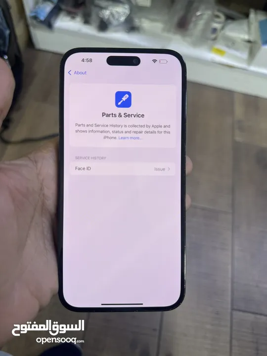 ايفون 14 برو ماكس  سعه الذاكره 1 تيرا  امريكي esim شريحه الكترونيه
