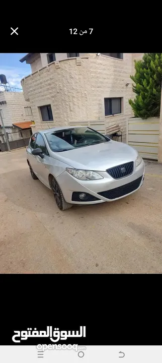 سيات ابيزا 2011 فحص نضيف دقات خفيفه جير ماطور جداد كرتونه