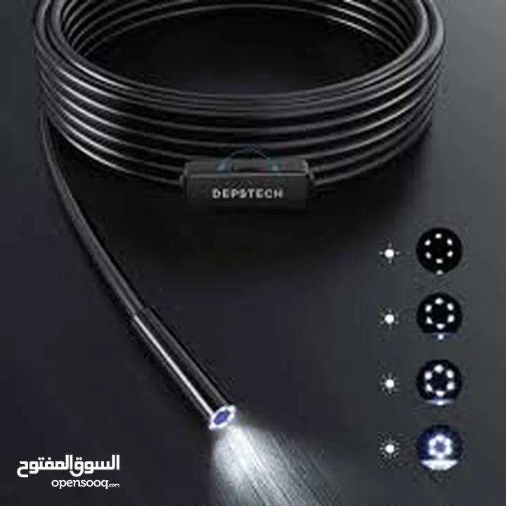 كيبل كاميرا سلك مشاهده من هلال موبايل او لابتوب و حفظ الصور و الفديوهات عند الرغبه مع اضاءه فلاش