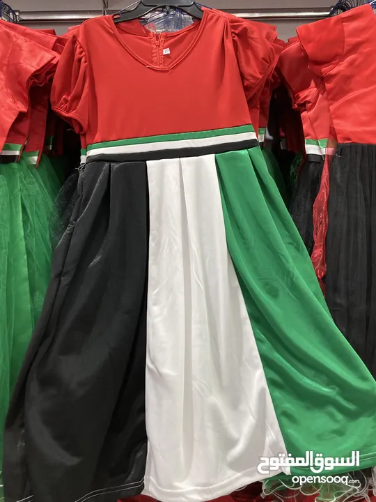 Kids clothes for UAE national day celebrate