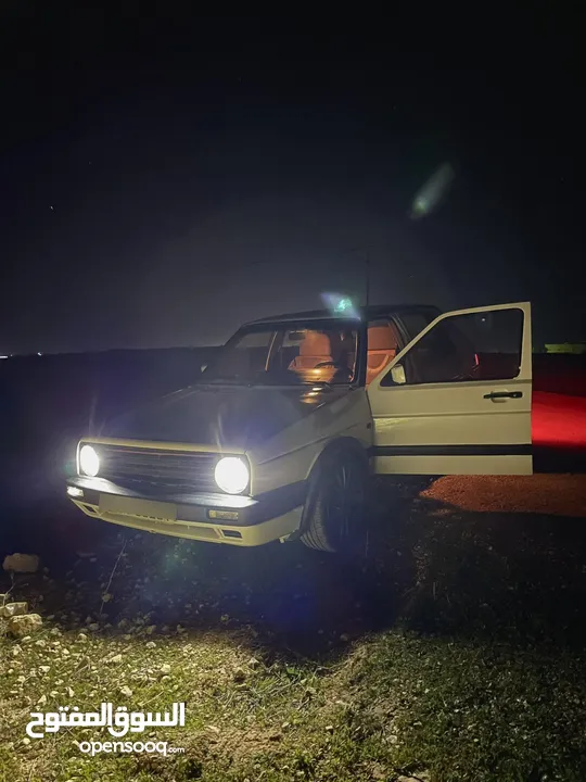 قولف mk2 1988 للبيع ماتور 14 بولو