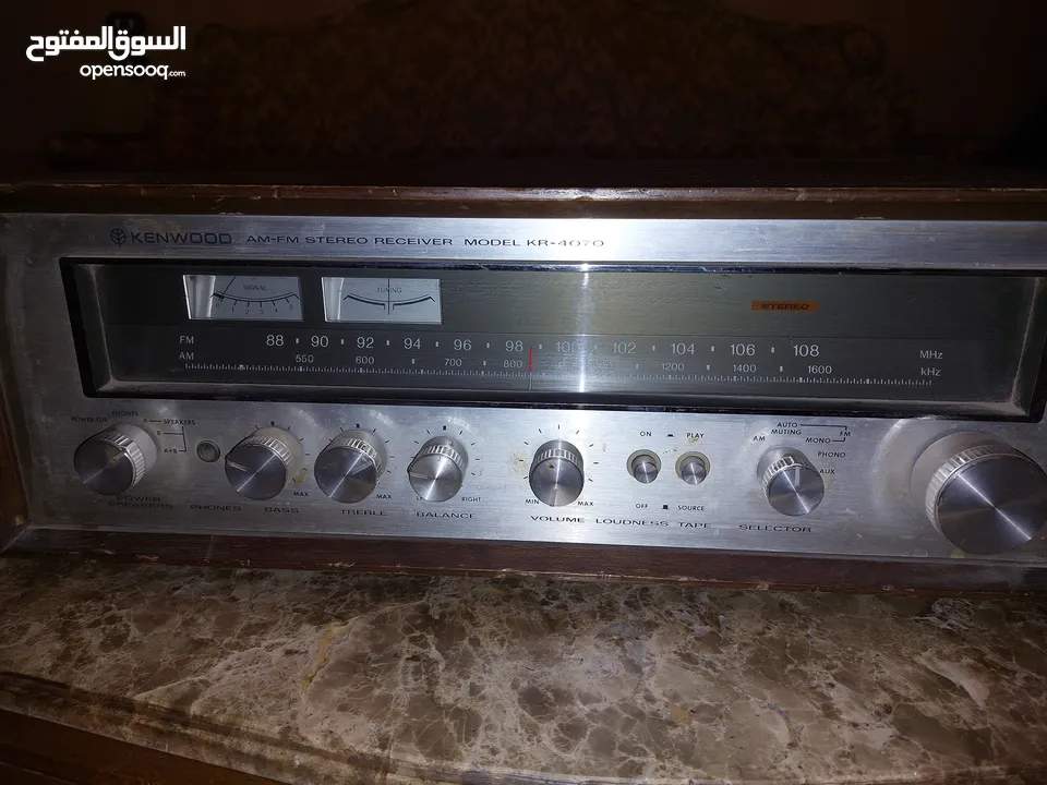 vintage kenwood radio reciver راديو كينوود انتيك