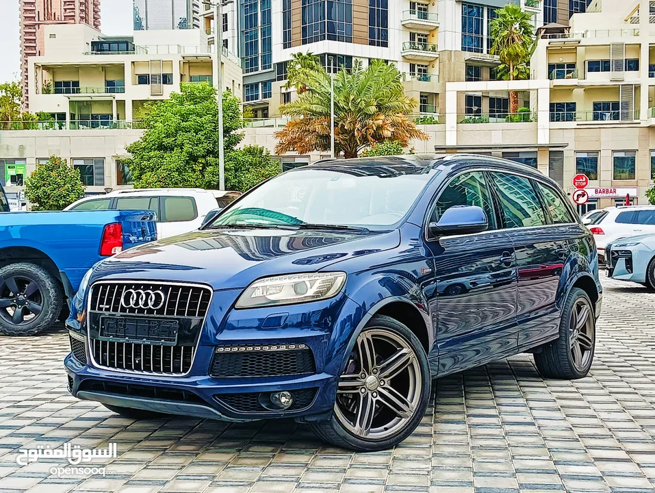 AUDI Q7 S-LINE SUPERCHARGED GCC SPECS EXCELLENT CONDITION