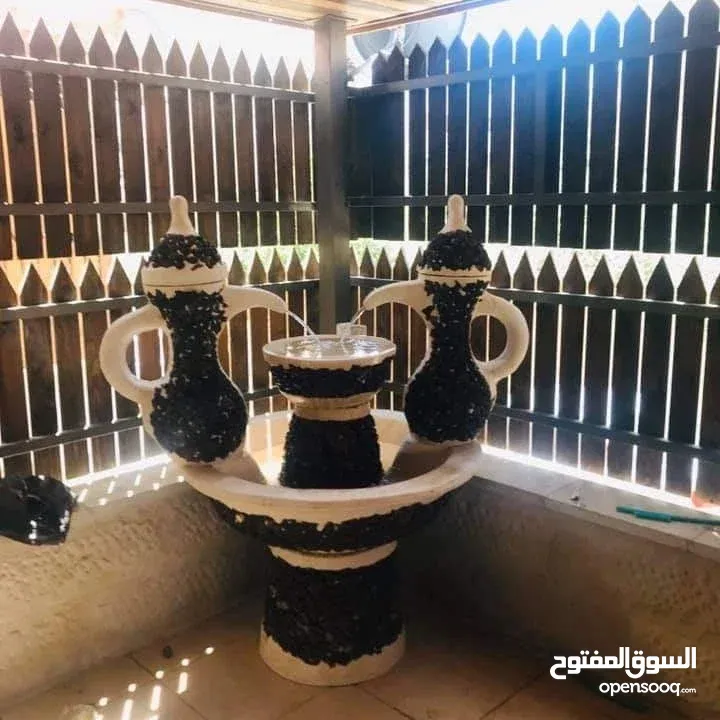 نوافير وشلالات مصنعوعه من ألاسمنت والحديد بأسعار و أشكال وأنواع مختلفة تناسب  الجميع  للتواصل واتساب