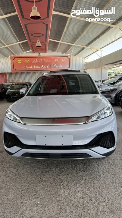 BYD_YUAN_PLUS_ADVANCED_2023  ممشى قليل 11500 كيلو فقط  فحص اتوسكور 94