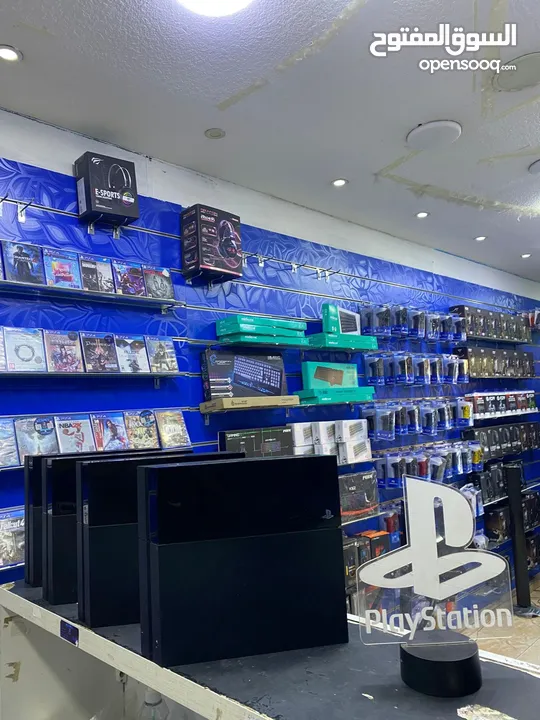 بلستيشن 4 مستخدم playstation 4 Used مع حساب العاب