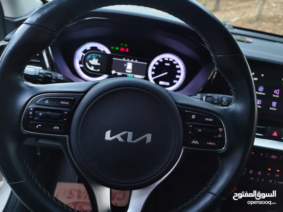 كيا نيرو 2022 KIA NIRO HYBRID جمرك جديد وارد كوري فحص كامل بحالة الوكالة