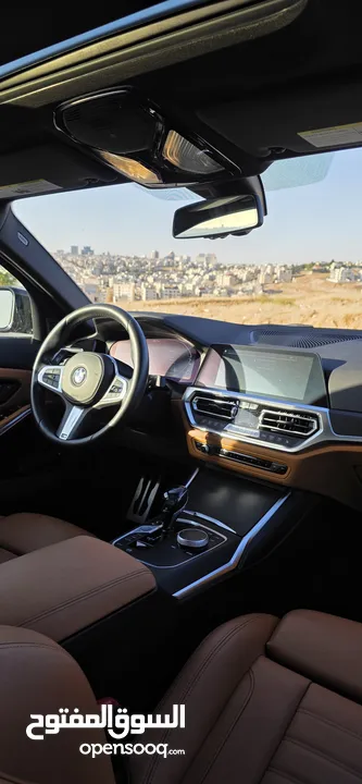 Bmw 330e 2021 Plug in hybrid M kit فل كامل فحص كامل