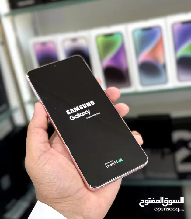 عرض خااص : Samsung S21 5G 256gb هاتف بحالة الوكالة بدون اي شموخ أو مشاكل مع الضمان و ملحقات بأقل سعر