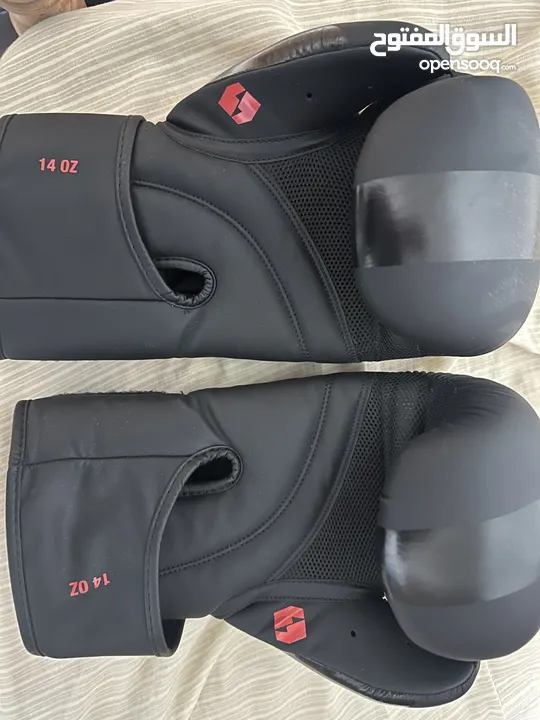 Gloves and shin guards