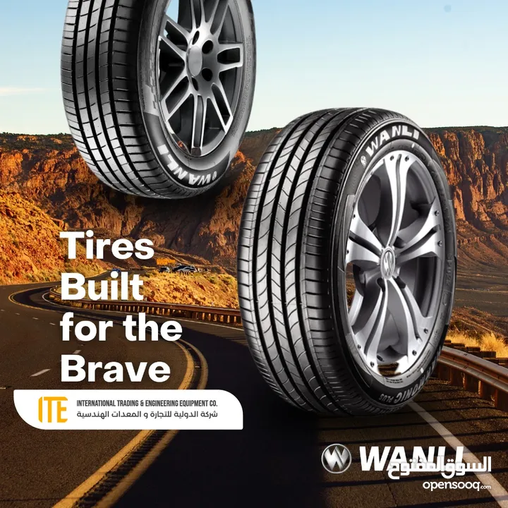 كوشوك اطارات وانلي WANLI TIRE  لسيارات الهايبرد والكهرباء  بيك آب و تريلات شاحنات