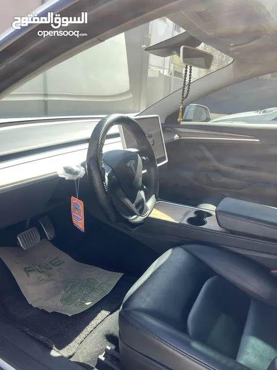 Tesla model 3 stander plus 2023  تسلا مودل  3 ستاندر بلس 2023 فحص كامل 7 جيد ونظيفة جداً