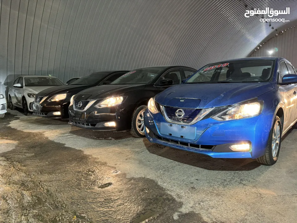 nissan sylphy 2019   نيسان سيلفي عدا 70 الف كيلو اصلي