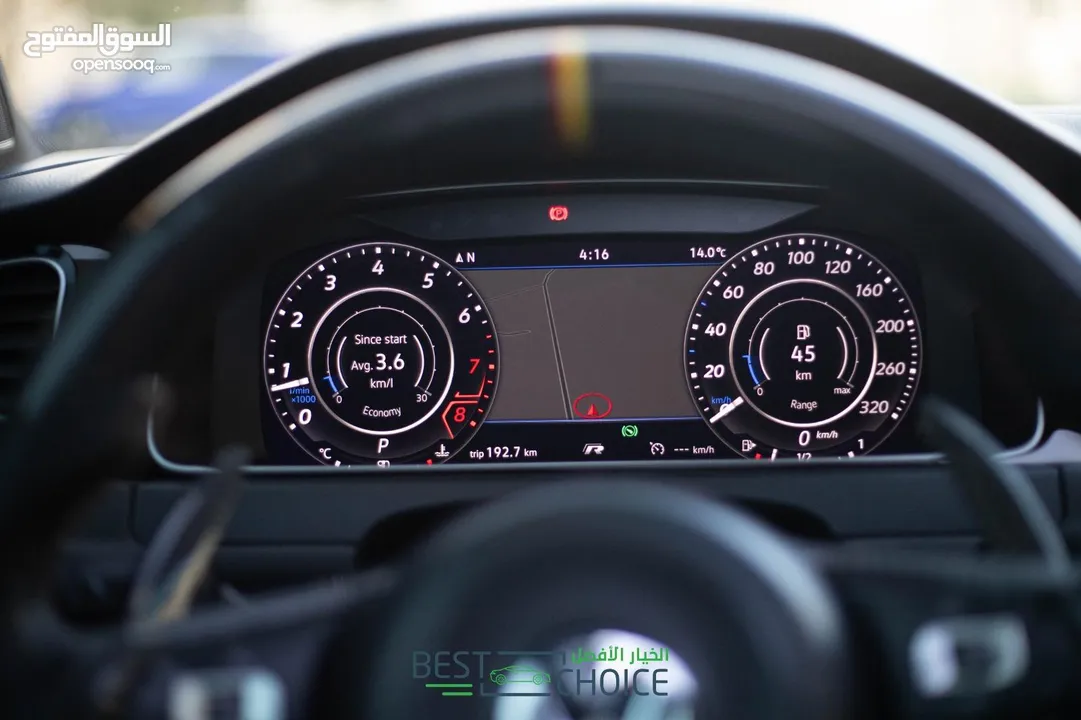 GOLF R 420 HP فل تعديل  فل اضافات  رخصة و تامين لشهر سته  دفع رباعي  امكانية البدل وارد  فحص نظيف