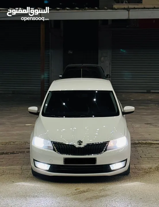 رابيد 2015 ديزل 1.6 جير عادي اصل برايفت سعر ممتاز و سيارة ممتازة