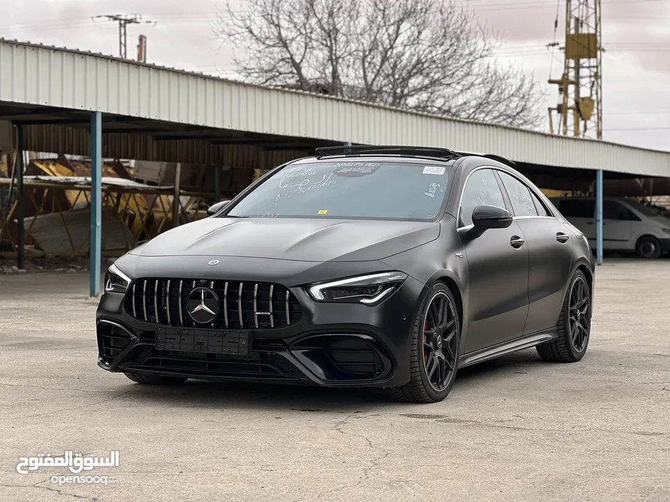 Mercedes Cla45s AMG 2022  4matic Night Package 4matic +(special color)