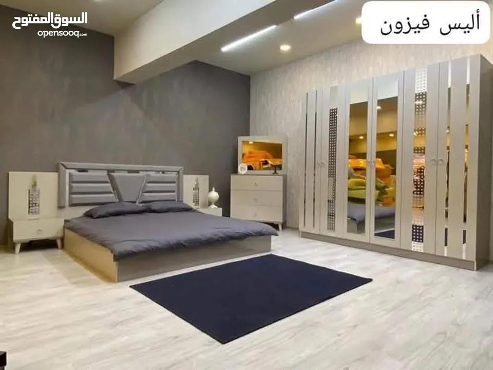 تفصول حسب الطلب  حدث موديلات غرف النوم   والموبيليا الحديثه بارقي وافخم  المواصفات